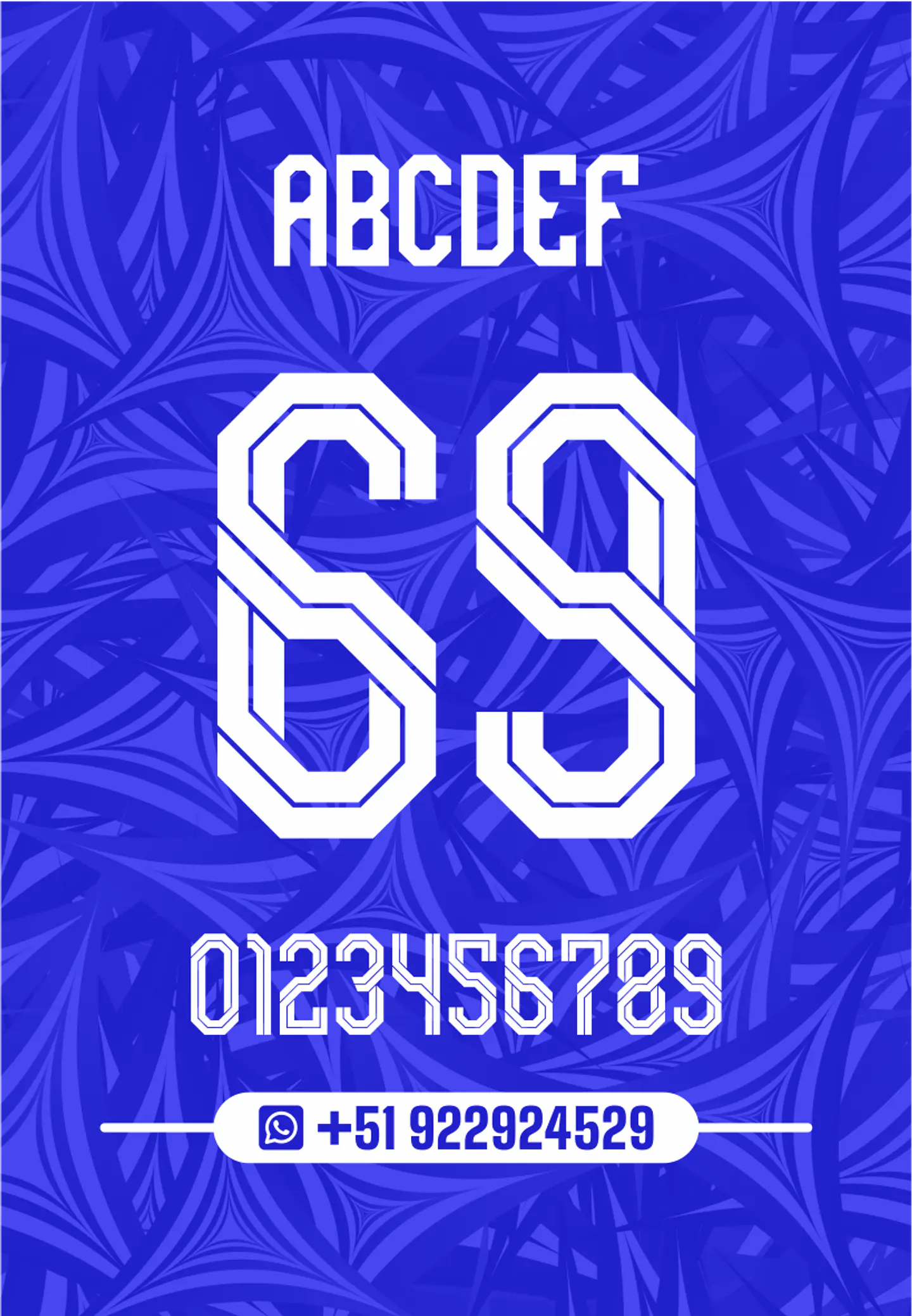 PACK 1 40 TIPOGRAFÍAS PERSONALIZADAS 36