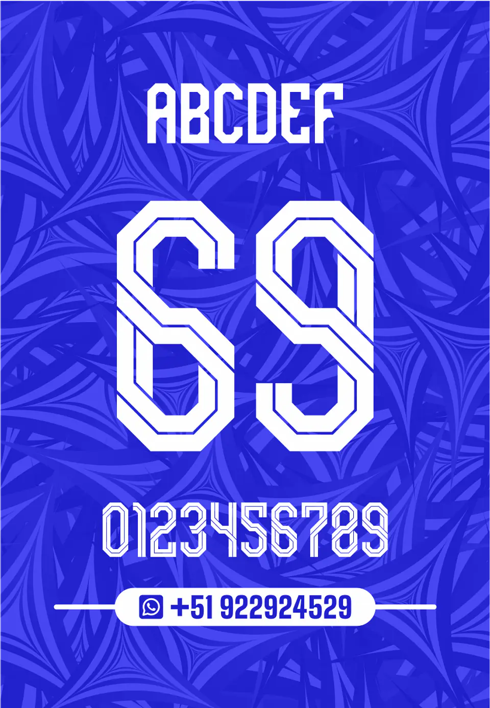 PACK 1 40 TIPOGRAFÍAS PERSONALIZADAS 36
