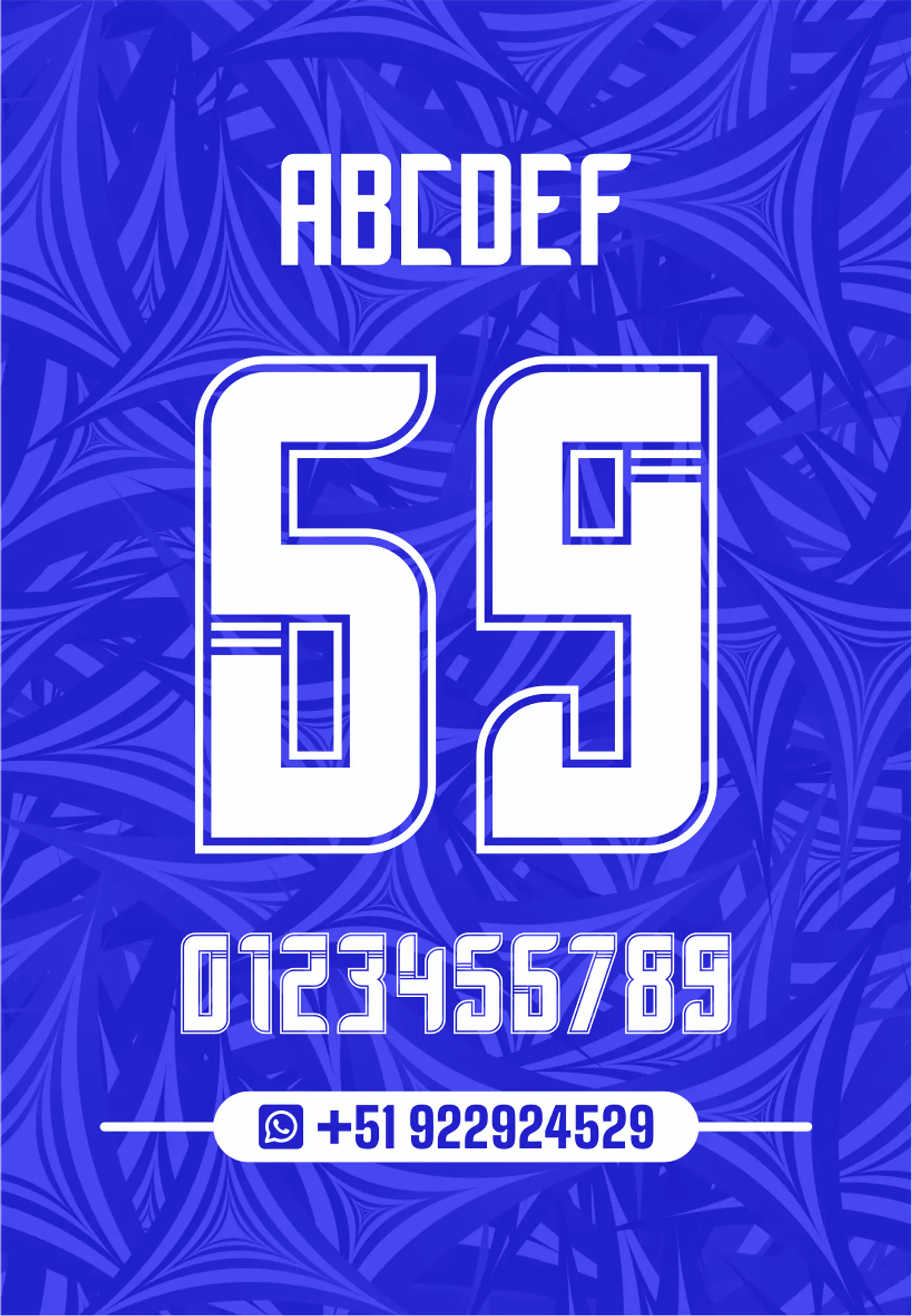 PACK 2 40 TIPOGRAFÍAS PERSONALIZADAS 25