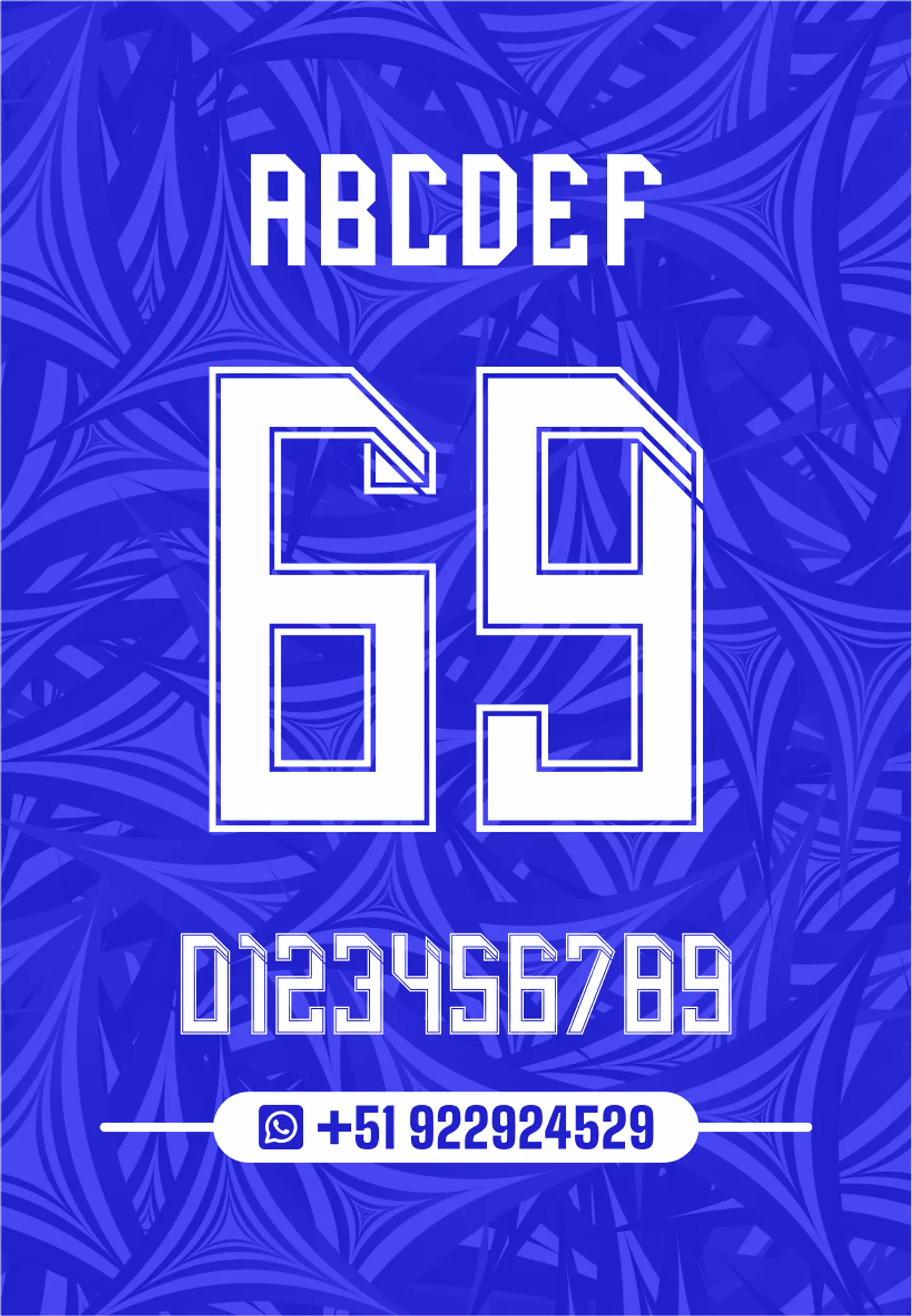 PACK 2 40 TIPOGRAFÍAS PERSONALIZADAS 30