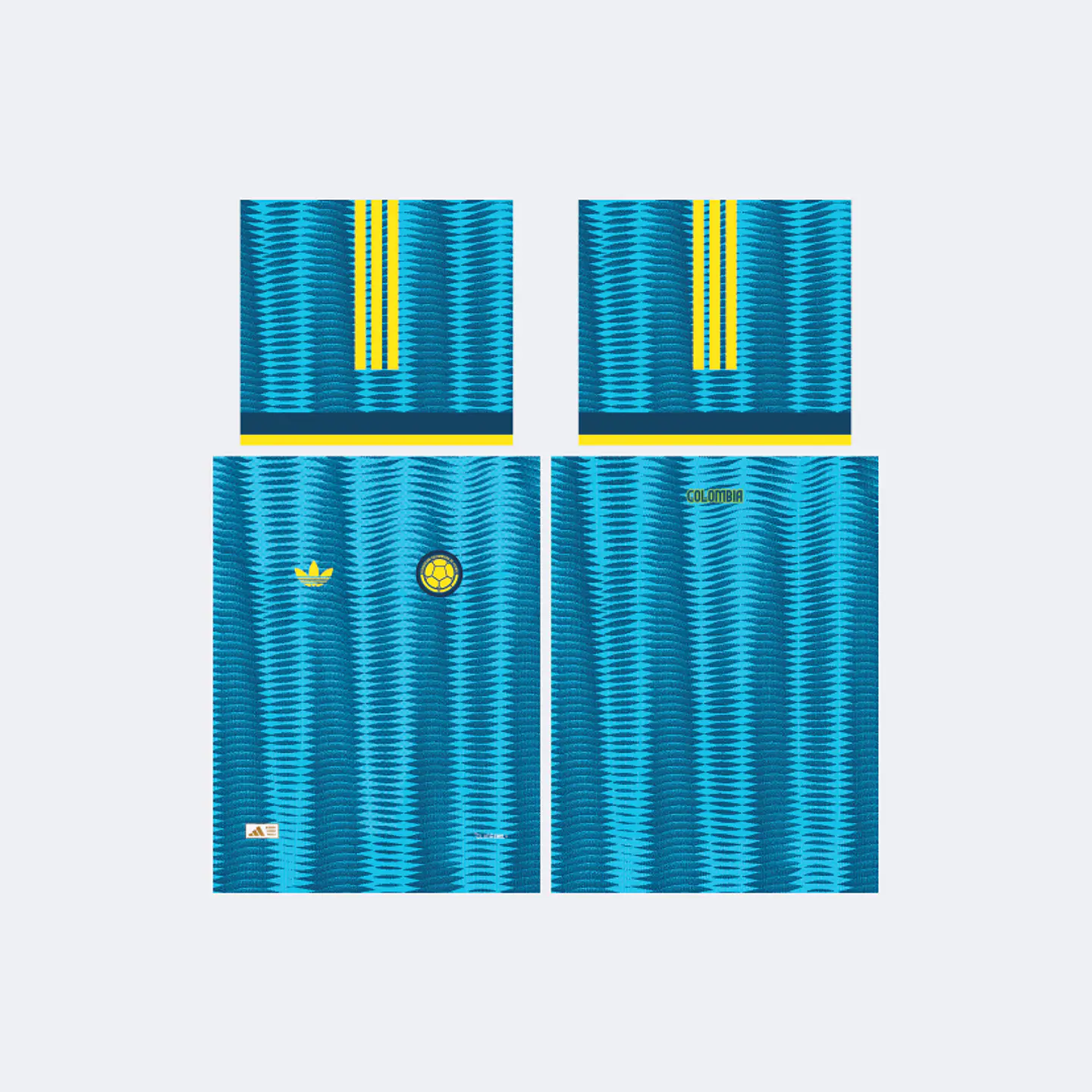 Camiseta Colombia Alterna 2026 1