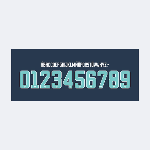 Tipografía Alemania Away Kit 2026