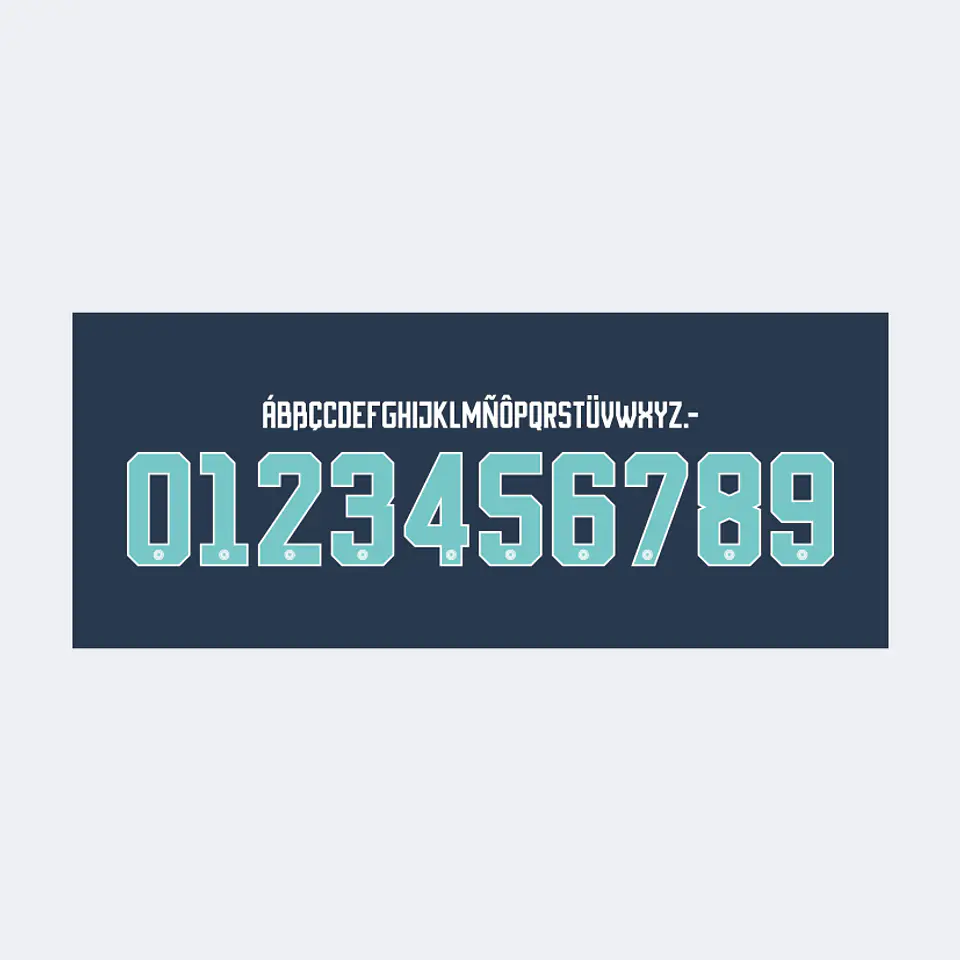 Tipografía Alemania Away Kit 2026 1