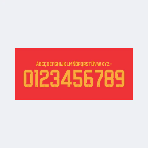 Tipografía España 2026