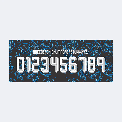 Tipografía Argentina Away Kit 2026