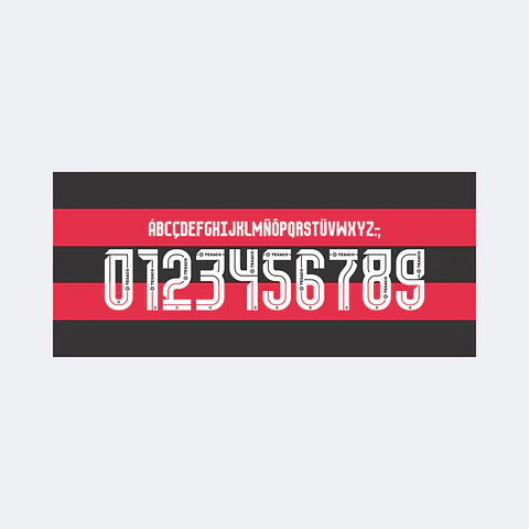 Tipografía Flamengo 2026