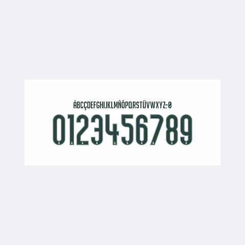 Tipografía Real Madrid 2026-27