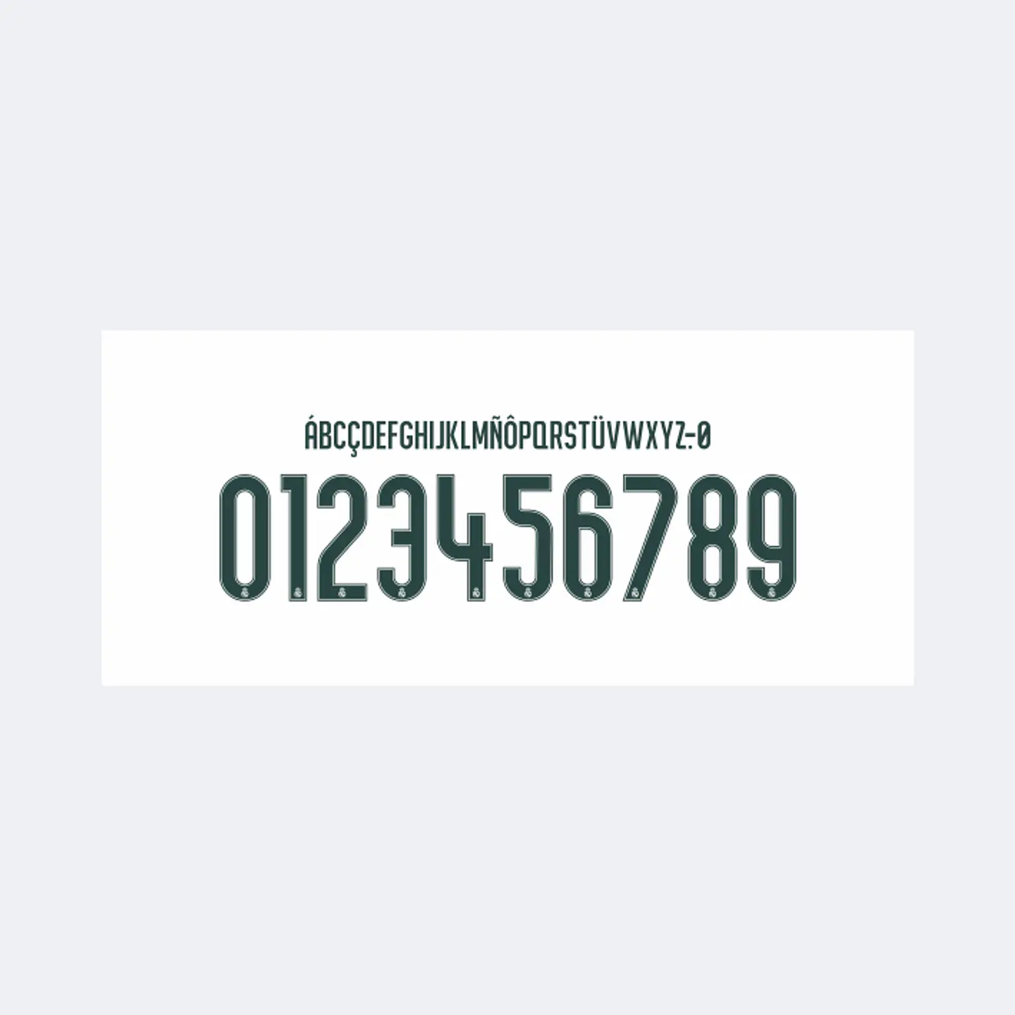 Tipografía Real Madrid 2026-27 1