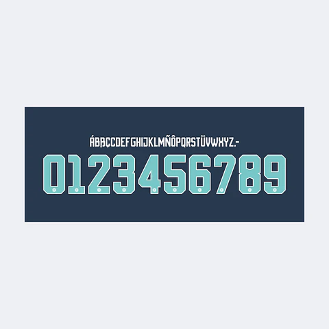 Tipografía Alemania Away Kit 2026