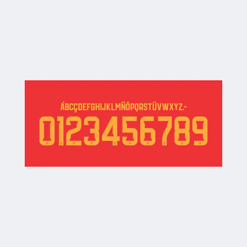 Tipografía España 2026