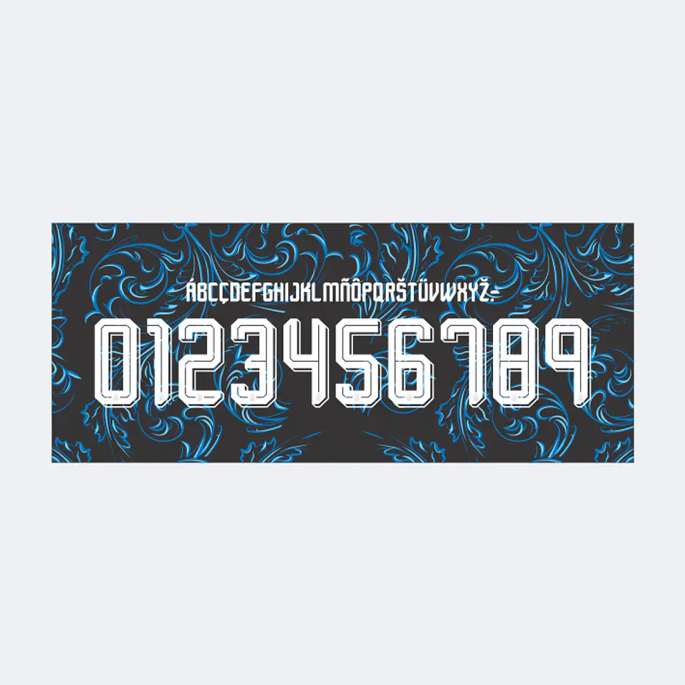 Tipografía Argentina Away Kit 2026 1