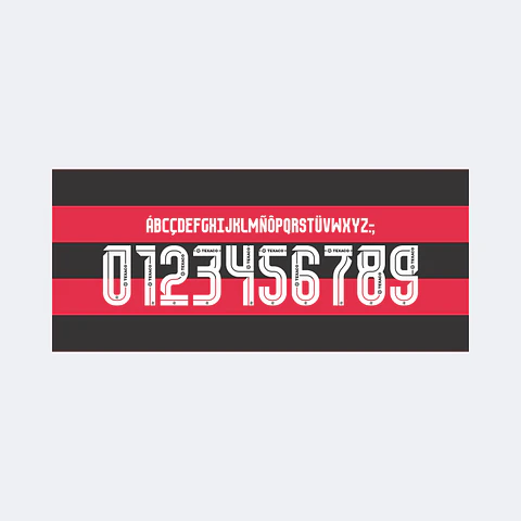 Tipografía Flamengo 2026