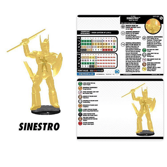 Colossal Sinestro Throwback #DP17-001 2017 Convention Exclusive