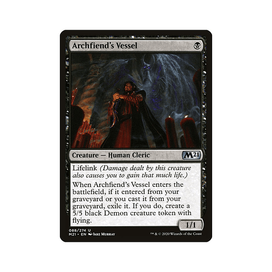 Archfiend's Vessel #088