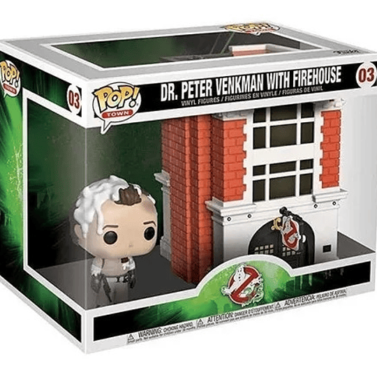 Dr. Peter Venkman with Firehouse