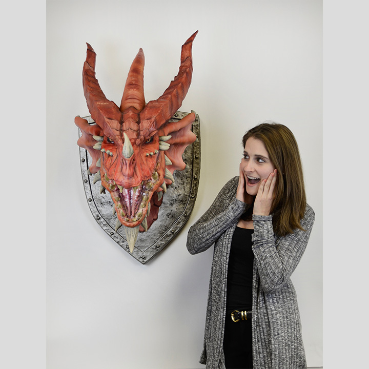 Dungeons & Dragons Red Dragon Trophy Plaque