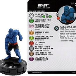 Beast #009 Common House of X Marvel Heroclix