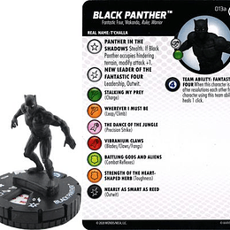 Black Panther #013a Fantastic Four Marvel Heroclix