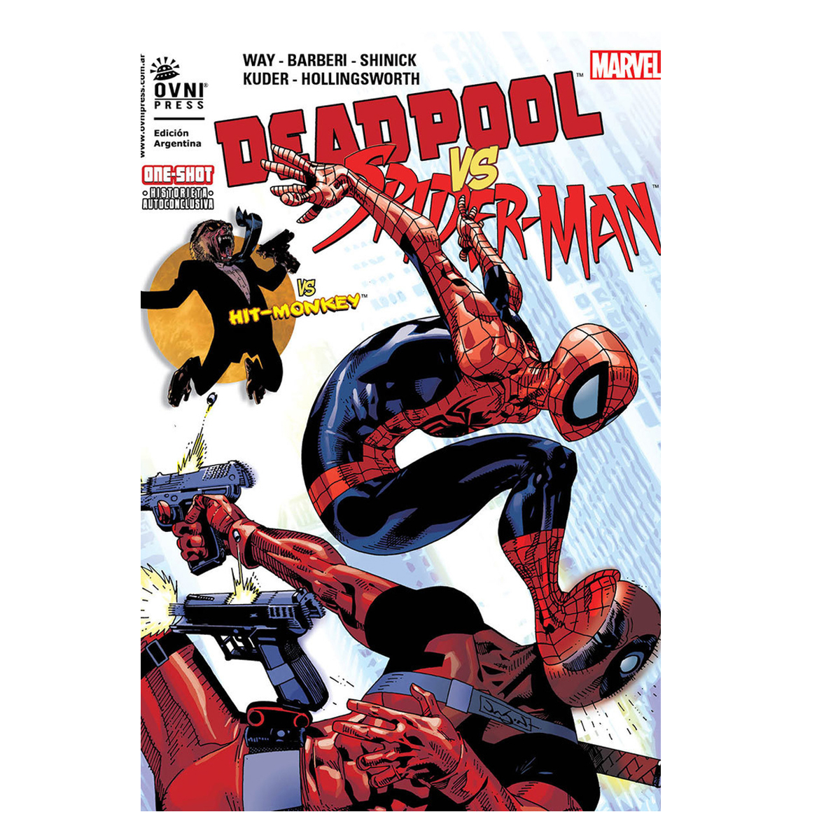 Deadpool VS Spider-Man VS Hit-Monkey (TD)