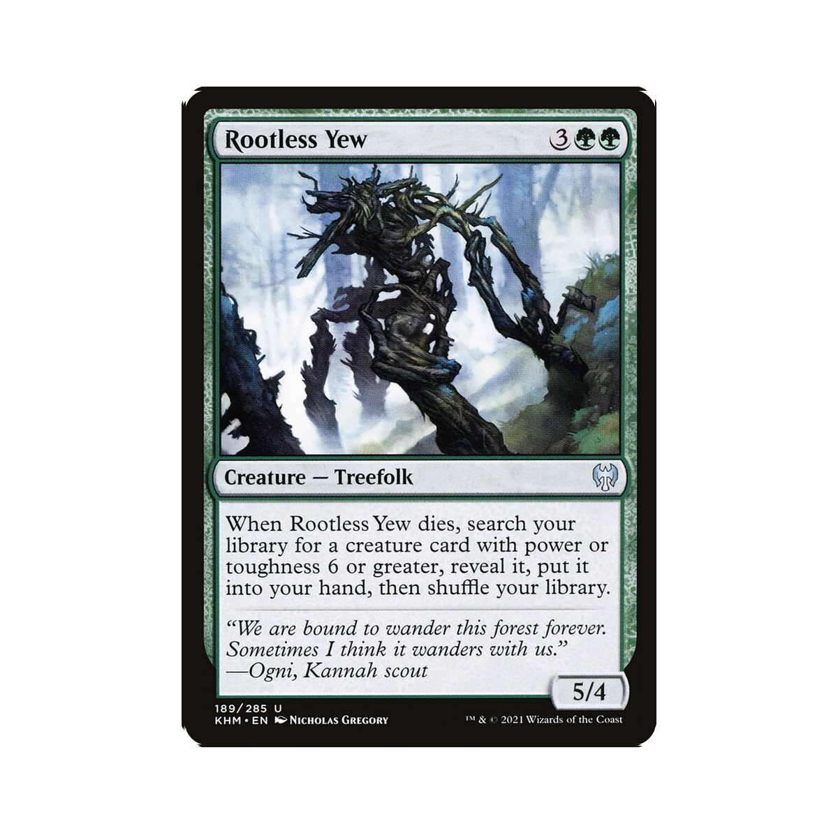 Rootless Yew #189
