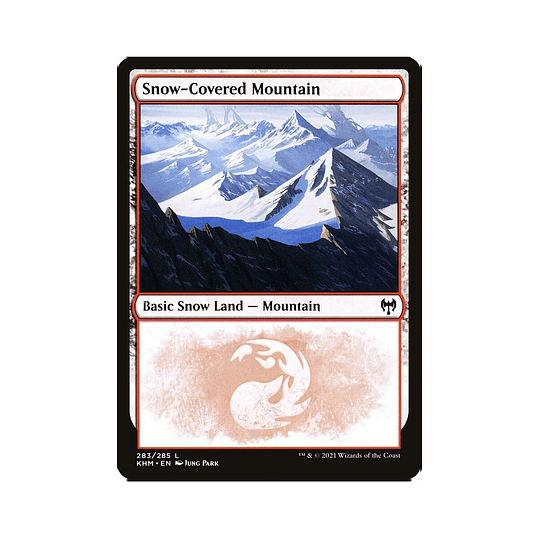 Snow-Covered Mountain #283