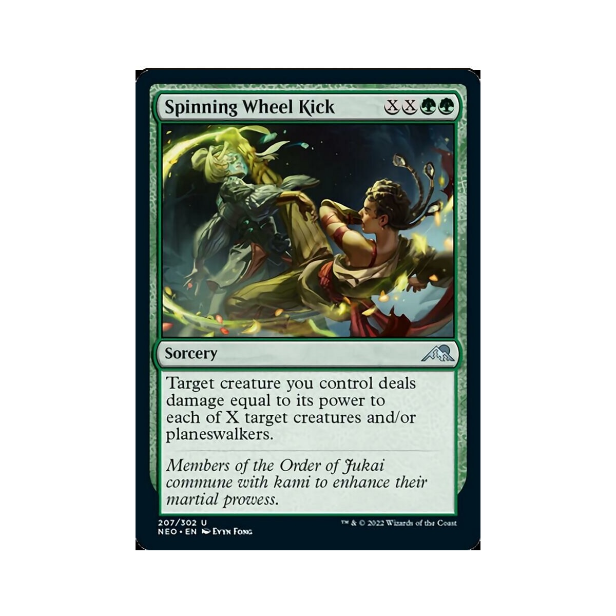 Spinning Wheel Kick 207