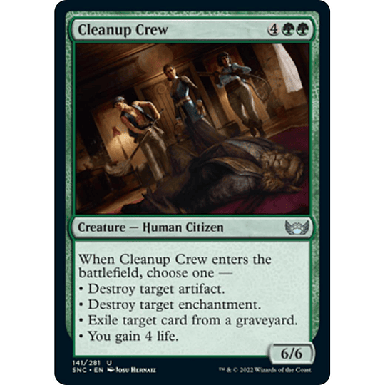 Cleanup Crew #141
