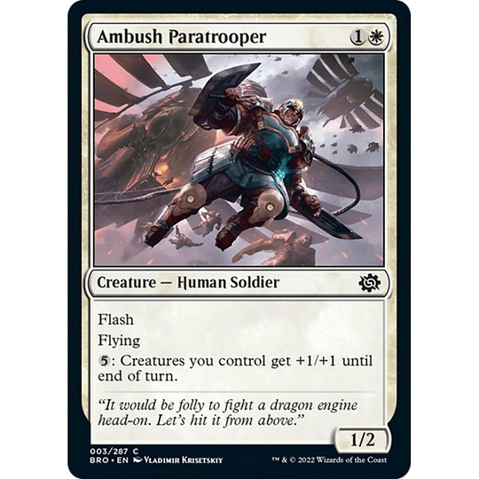 Ambush Paratrooper #003