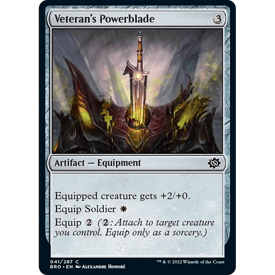 Veteran's Powerblade #041