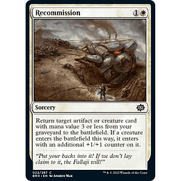 Recommission #022