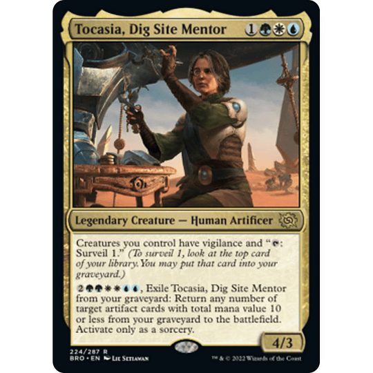 Tocasia, Dig Site Mentor #224