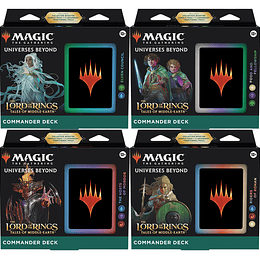 Lord of the Rings - Commander PACK 4 DECKS