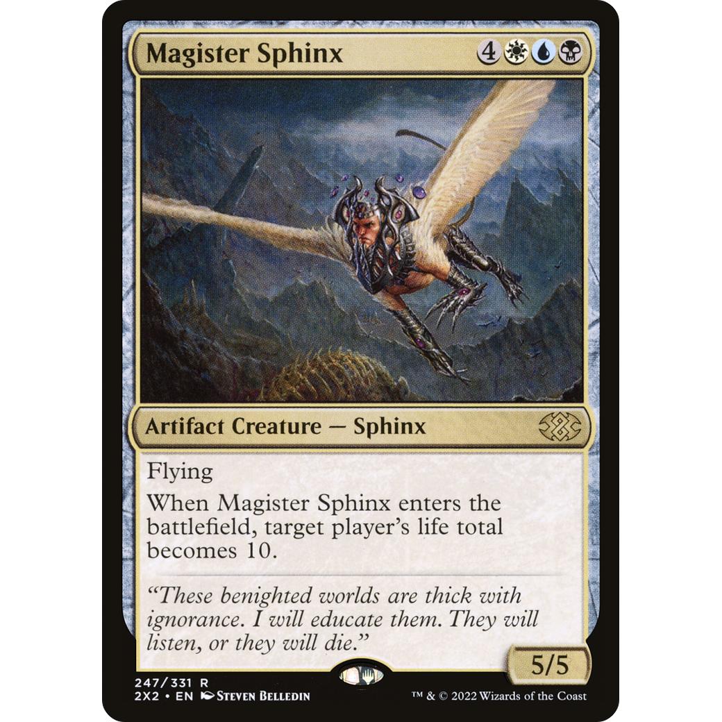 Magic: The Gathering - Magister Sphinx (Sfinge Magister) - Carta Rara Dal Set Conflux (CON)