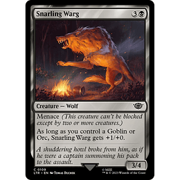 Snarling Warg #109