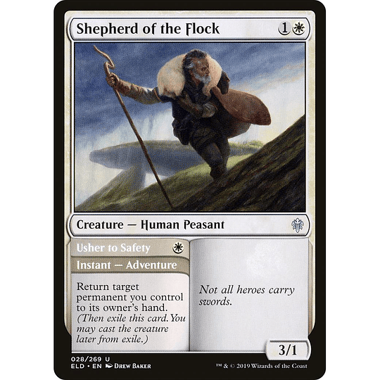 Shepherd of the Flock // Usher to Safety #028