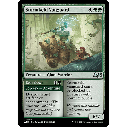 Stormkeld Vanguard // Bear Down #187