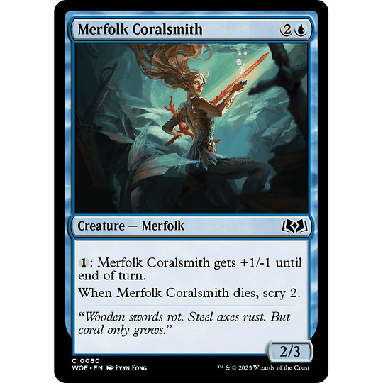 Merfolk Coralsmith #060