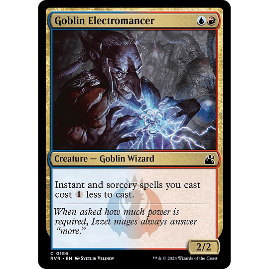 Goblin Electromancer #186