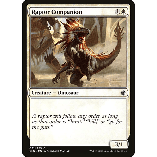 Raptor Companion #031