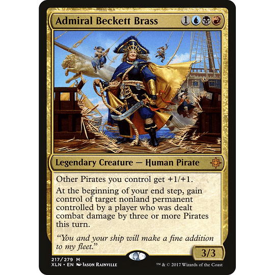 Admiral Beckett Brass #217