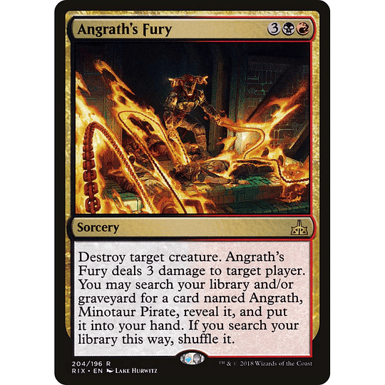 Angrath's Fury #204