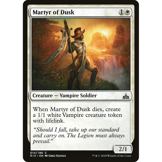 Martyr of Dusk #014