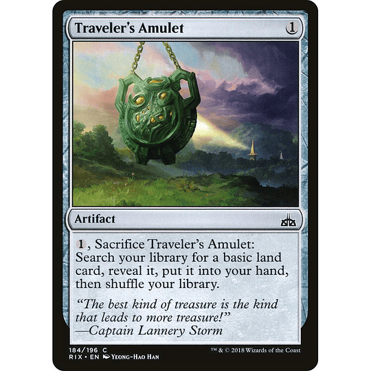 Traveler's Amulet #184