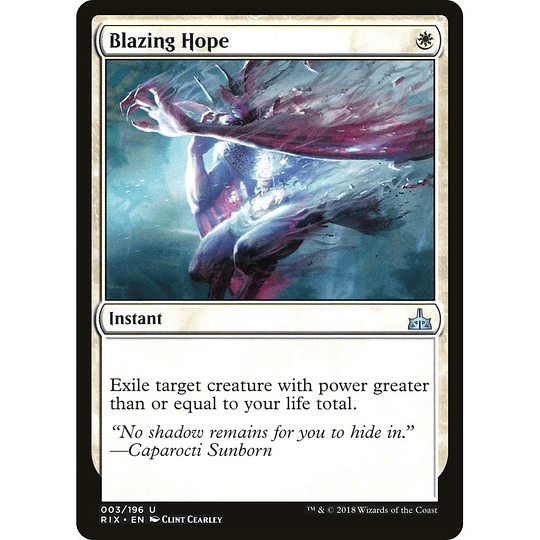 Blazing Hope #003