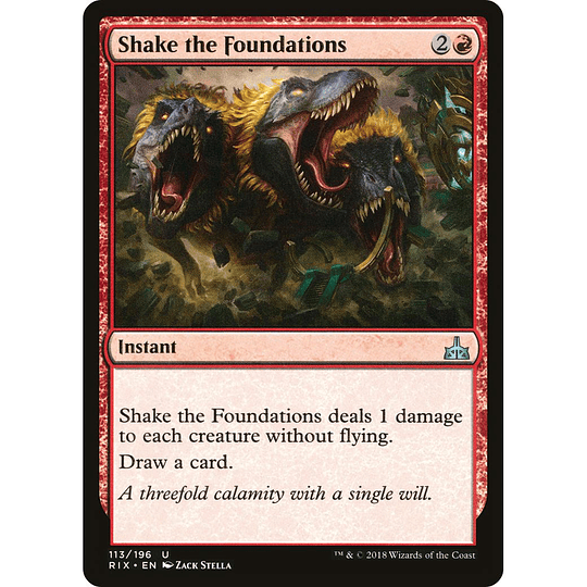 Shake the Foundations #113