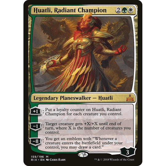 Huatli, Radiant Champion #159