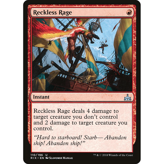 Reckless Rage #110