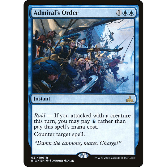 Admiral's Order #031