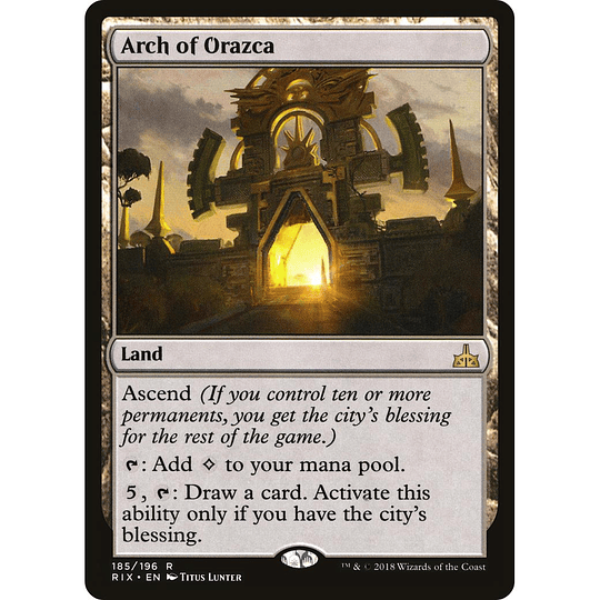 Arch of Orazca #185