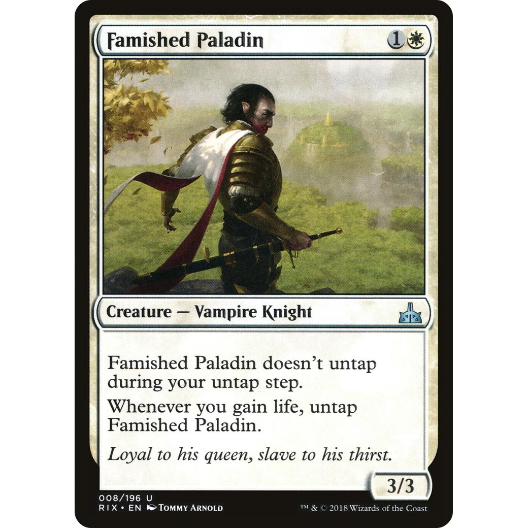 Famished Paladin #008